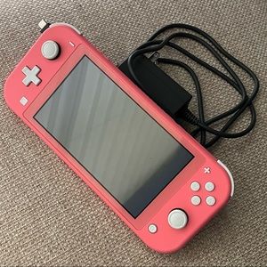 coral nintendo switch lite